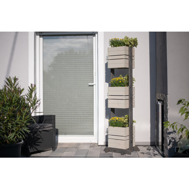 Westmann Maja houten plantenbak pilaar 50x50x170 cm - 3169342 large