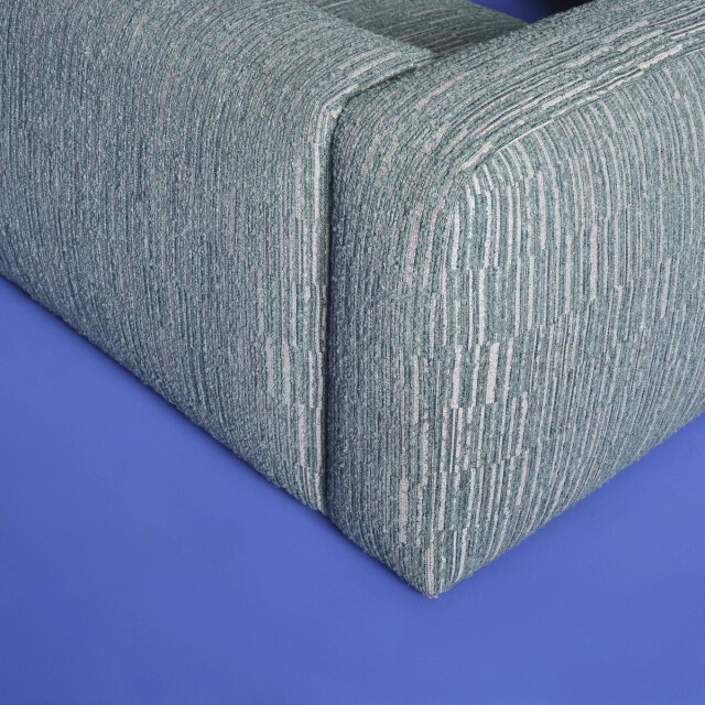 Signature Bank in groene stof l252 cm madisson 3061022 large