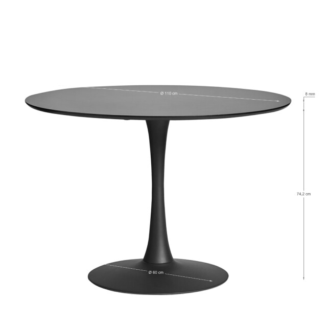 CaliCosy Ronde tafel l110 cm oda 3078867 large