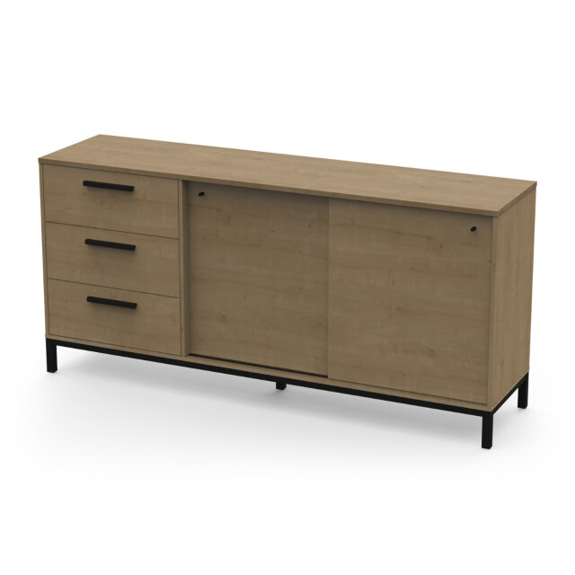 CaliCosy Dressoir 2 schuifdeuren en 3 lades l181 cm craft 3082313 large