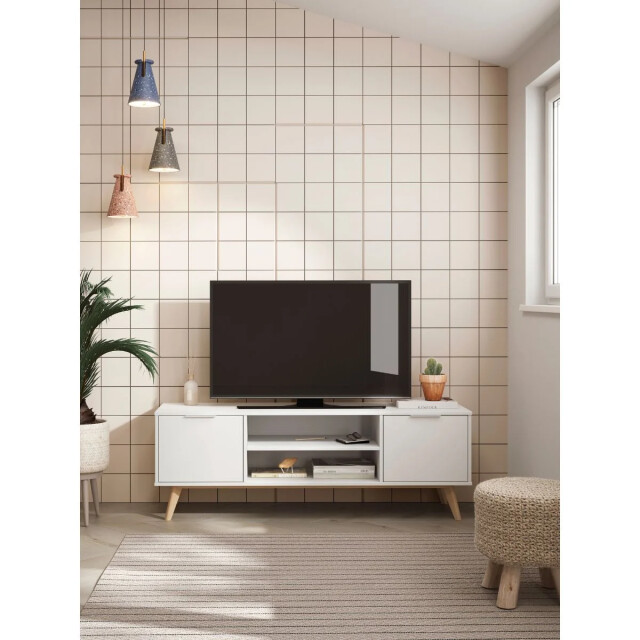 CaliCosy Tv-meubel 2 deuren 2 nissen l140 cm campus 2930288 large