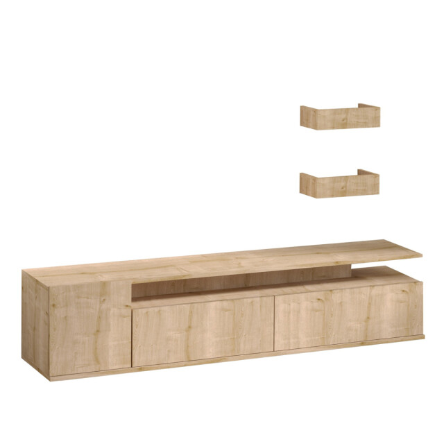 CaliCosy Tv-meubel in eikendecor l180 cm alika 3038924 large