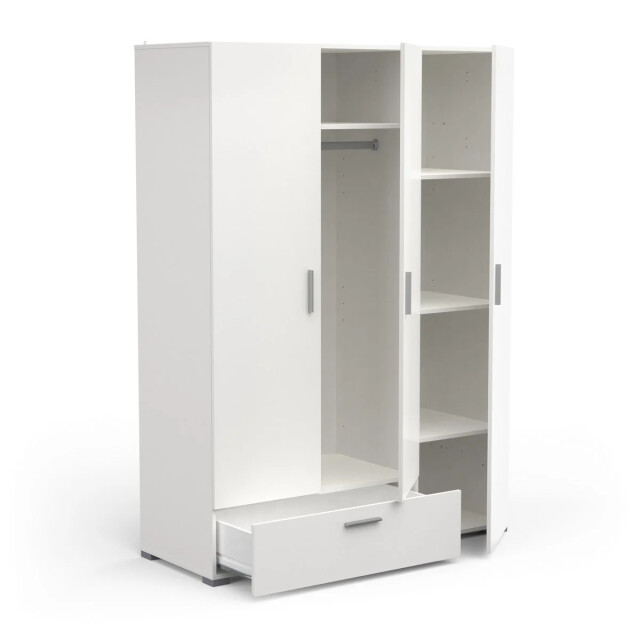 CaliCosy Kast met 3 deuren, 1 lade en kledingstang met legplank l134,6 cm 2937692 large