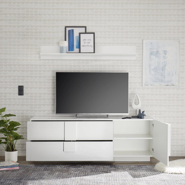 CaliCosy Tv-meubel 2 laden en 1 deur l182 cm jupiter 2937279 large