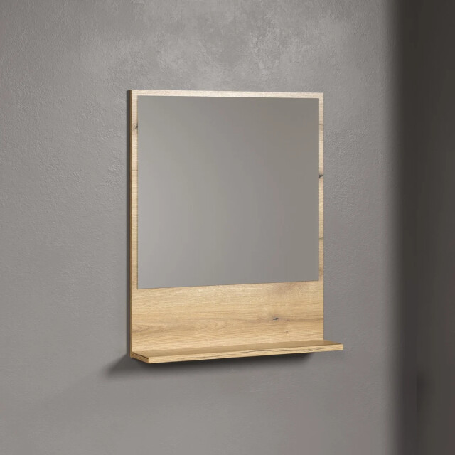CaliCosy Wandspiegel met 1 plank l60 cm purebliss 3044859 large