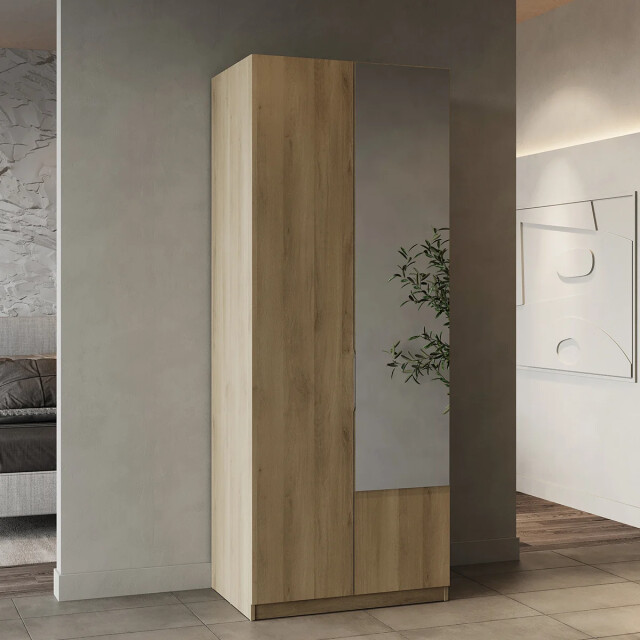 CaliCosy Kast met 2 deuren en spiegel ghost l79,4 cm 2937392 large