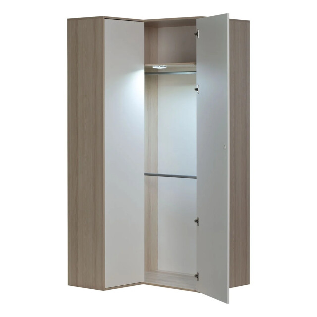 CaliCosy Hoekkast met 6 planken en 2 kleerkasten spot 2932026 large