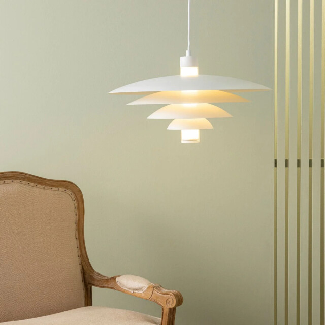 Signature Boreale witte kroonluchter d.50cm 2929507 large