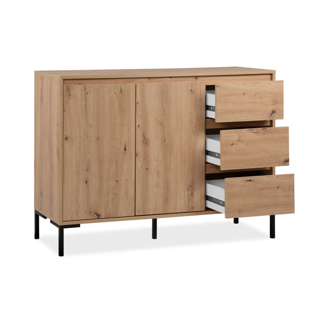 CaliCosy Buffet 2 deuren 3 laden en 1 plank l120 cm plock 2930166 large