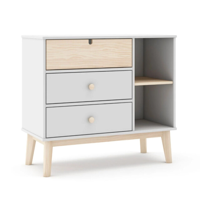 CaliCosy Ladekast 3 laden en 2 vakken l90 cm estefania 2937372 large