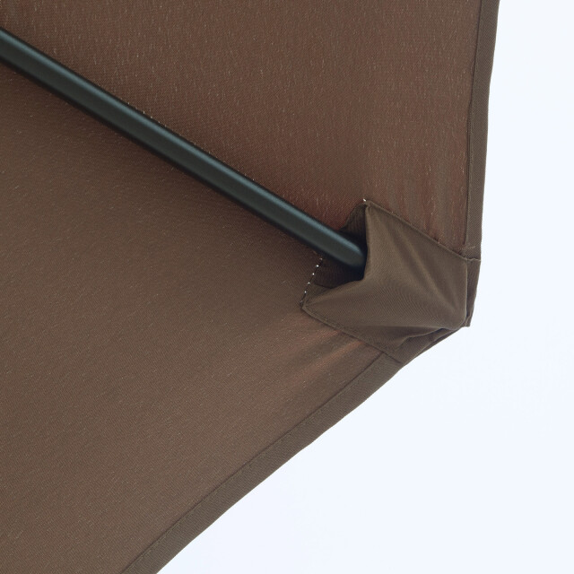 4goodz Outsunny knikparasol Ø300 cm aluminium met draaihendel - 3169339 large