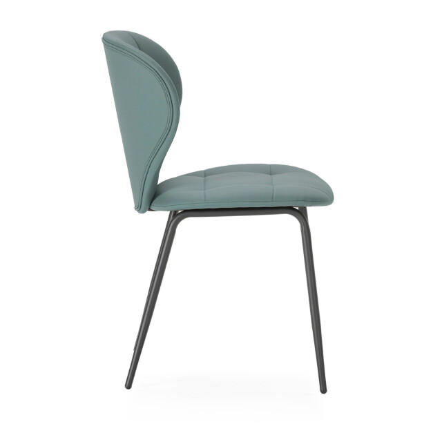 CaliCosy Set van 2 stoelen met zwarte metalen poten l50 cm maura 3078780 large