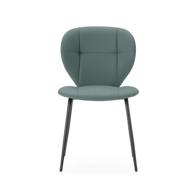 CaliCosy Set van 2 stoelen met zwarte metalen poten l50 cm maura 3078780 large