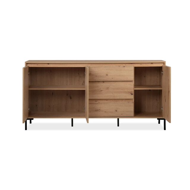 CaliCosy Buffet 3 deuren 3 laden en 2 planken l170 cm plock 2930167 large