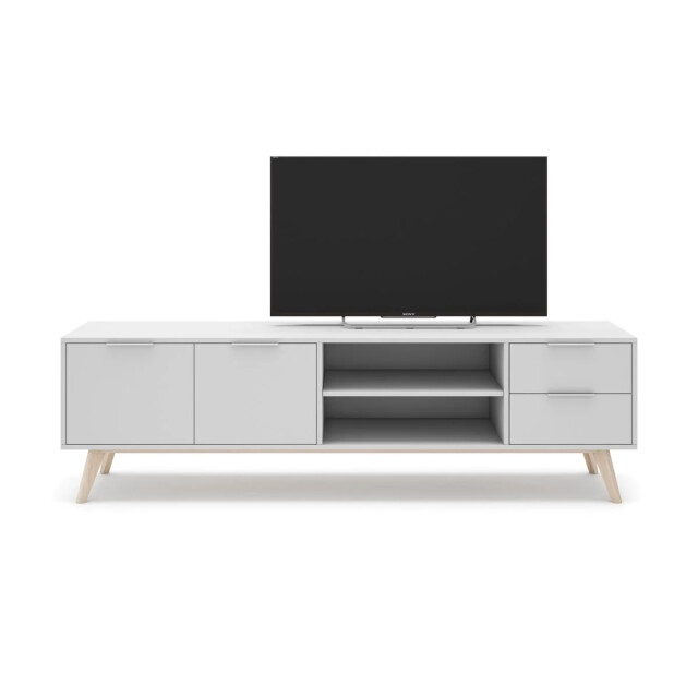 CaliCosy Tv-meubel 2 deuren, 2 laden, 2 vakken l180 cm campus 2930287 large