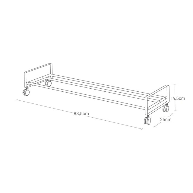 CaliCosy Schoenenrek op wielen l83,5 cm tower 2979168 large