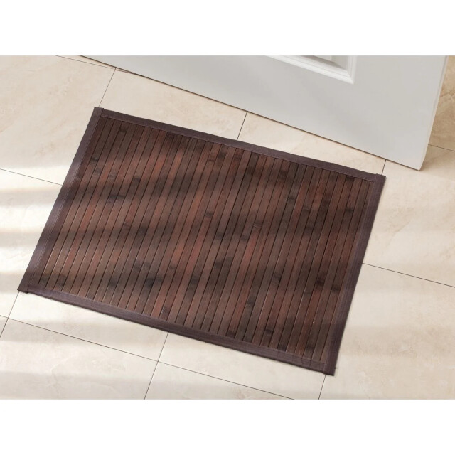 CaliCosy Bruin mokka bamboe badmat 61 x 43 cm 2928926 large