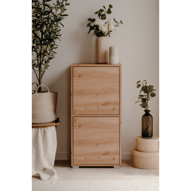 CaliCosy Opbergmeubel met 3 planken en 2 deuren l46 cm fyn 3016579 large