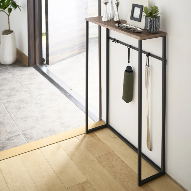 CaliCosy Metalen en houten ingangstafel l60 cm 2936692 large