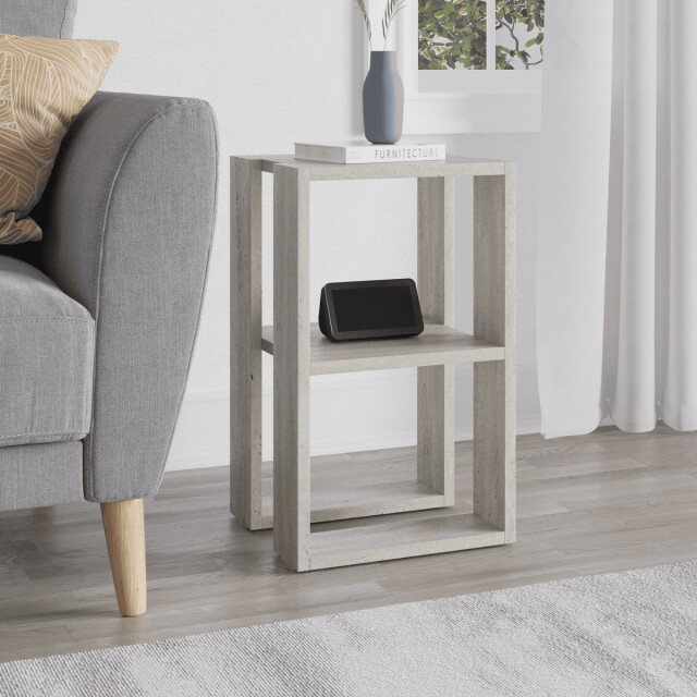 CaliCosy Nachtkastje met 2 planken, travertin decor h55 cm lonie 3061340 large