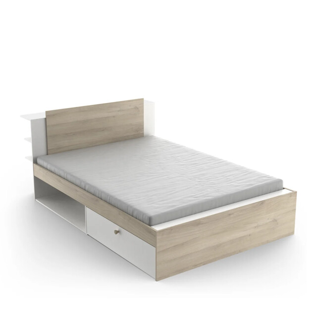 CaliCosy Bed van 140x190/200 cm met 2 laden en 2 vakken l144,7 cm 2937691 large
