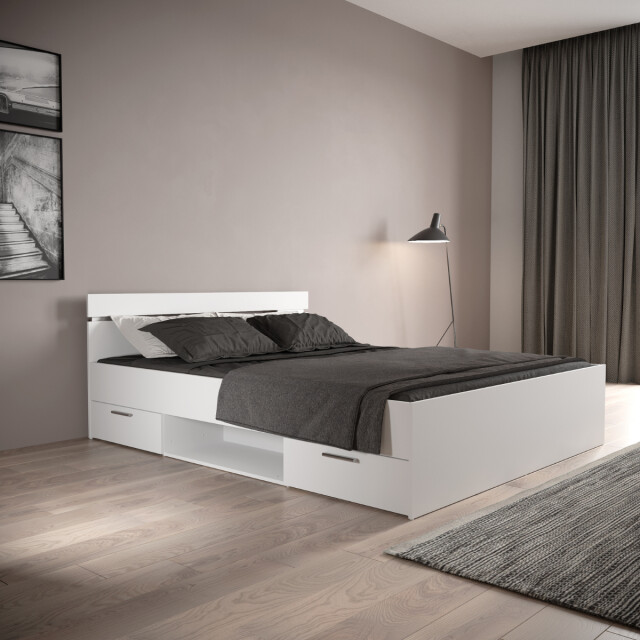 CaliCosy Bed 160x200 cm 2 lades en 1 nis l164,5 cm michigan 3084074 large