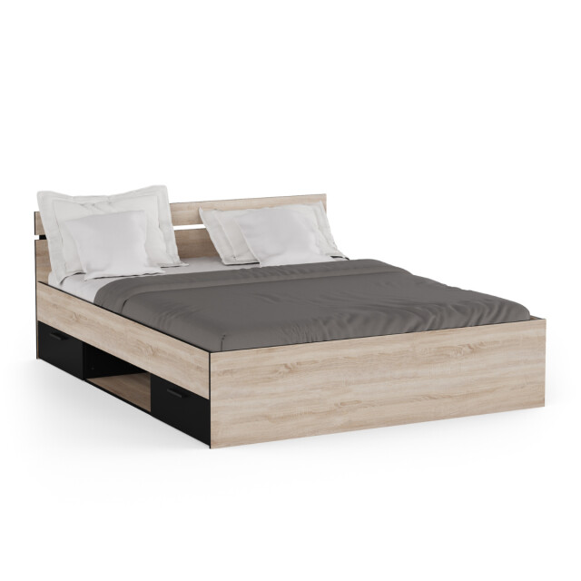 CaliCosy Bed 160x200 cm 2 lades en 1 nis l164,5 cm michigan 3084073 large