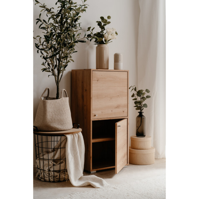 CaliCosy Opbergmeubel met 3 planken en 2 deuren l46 cm fyn 3016579 large