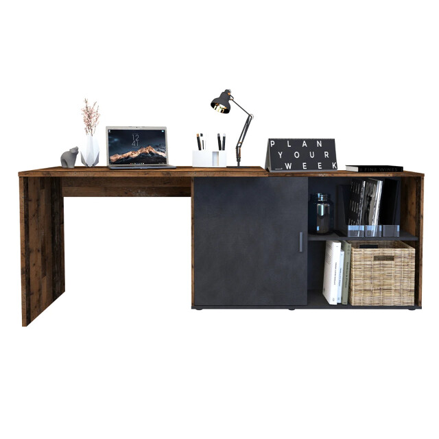CaliCosy Hoekbureau met verstelbare planken valley 2937030 large