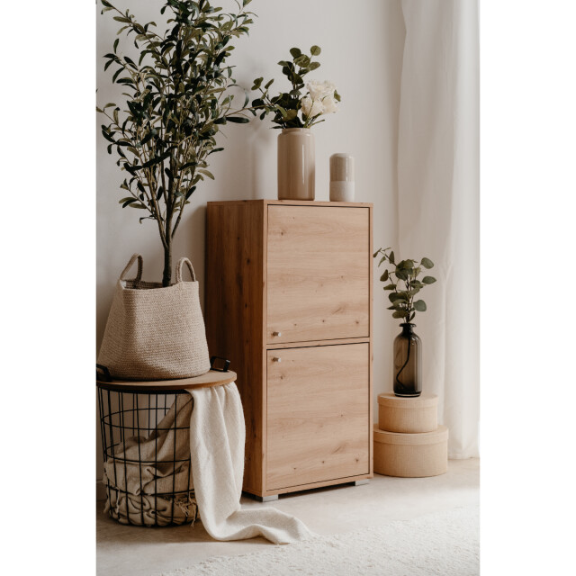 CaliCosy Opbergmeubel met 3 planken en 2 deuren l46 cm fyn 3016579 large