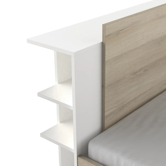CaliCosy Bed van 140x190/200 cm met 2 laden en 2 vakken l144,7 cm 2937691 large