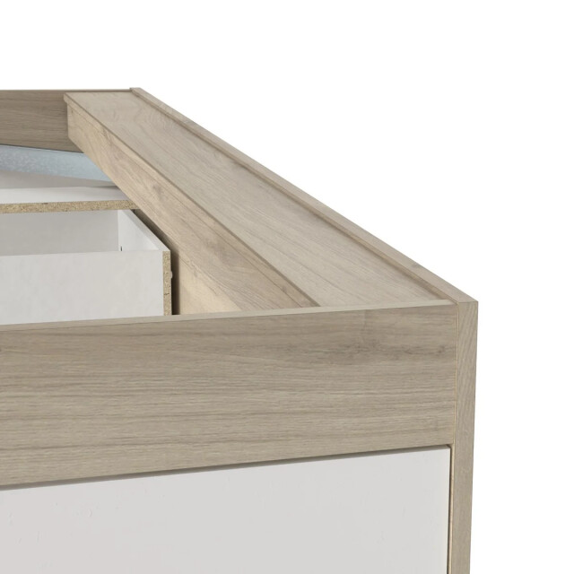 CaliCosy Bed van 140x190/200 cm met 2 laden en 2 vakken l144,7 cm 2937691 large