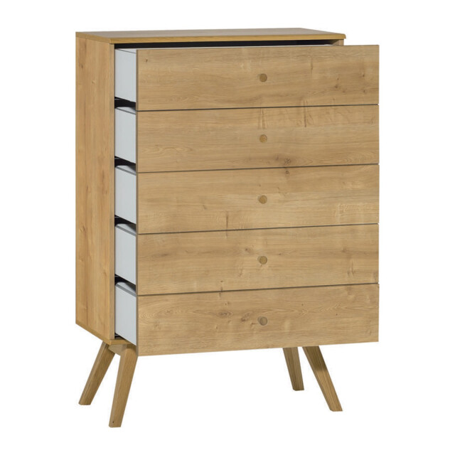 CaliCosy Commode met 5 laden l75 cm nature 2936930 large