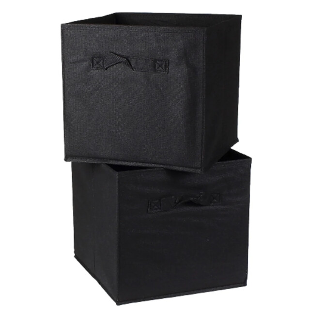 CaliCosy Opbergkubus in non-woven 28x28cm set van 2 2936590 large
