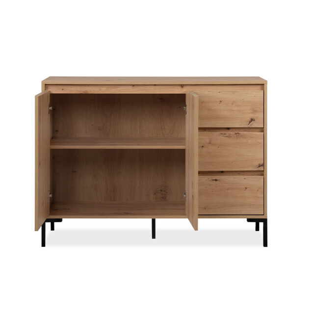 CaliCosy Buffet 2 deuren 3 laden en 1 plank l120 cm plock 2930166 large