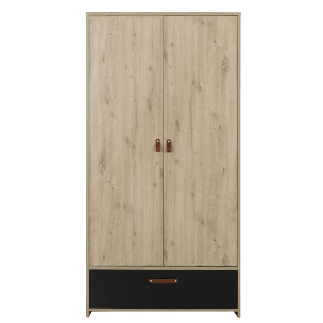 CaliCosy Industriële stijl kleerkast met 2 deuren en 1 lade franse productie 2930545 large