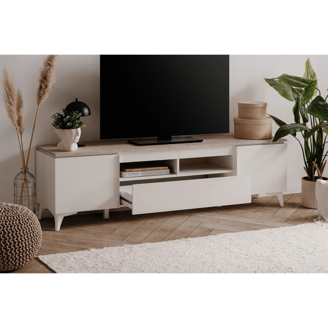 CaliCosy Tv-meubel 2 deuren 1 lade l177 cm bertrix 2937549 large