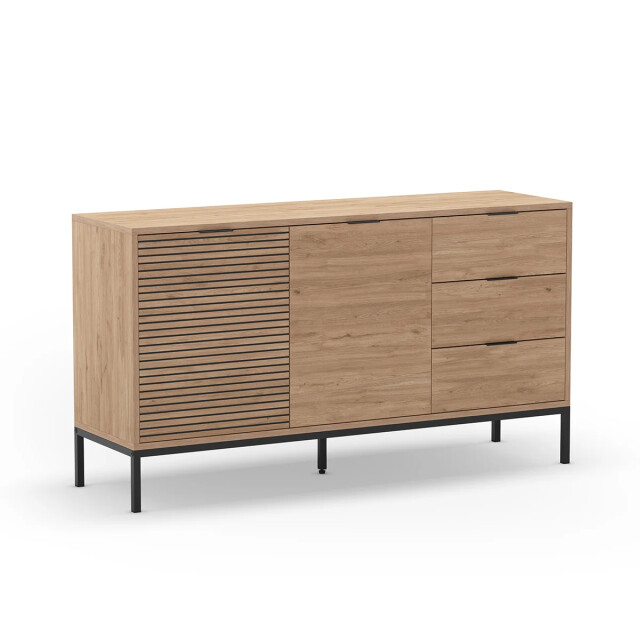 CaliCosy Buffet 3 deuren en metalen poten ariel l140 cm 2930284 large