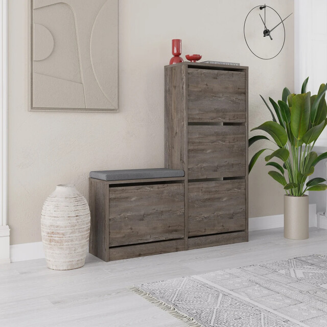 CaliCosy Schoenenkast 4 deuren l105 cm dude 2937450 large