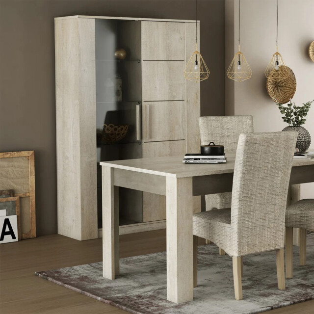 CaliCosy Dressoir 2 deuren eiken decor l114 x h175,8 cm antibes 2932044 large