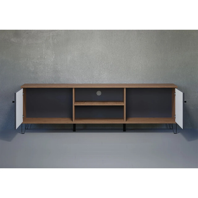 CaliCosy Tv-meubel met 2 deuren en 2 vakken l183 cm monteer 2930385 large