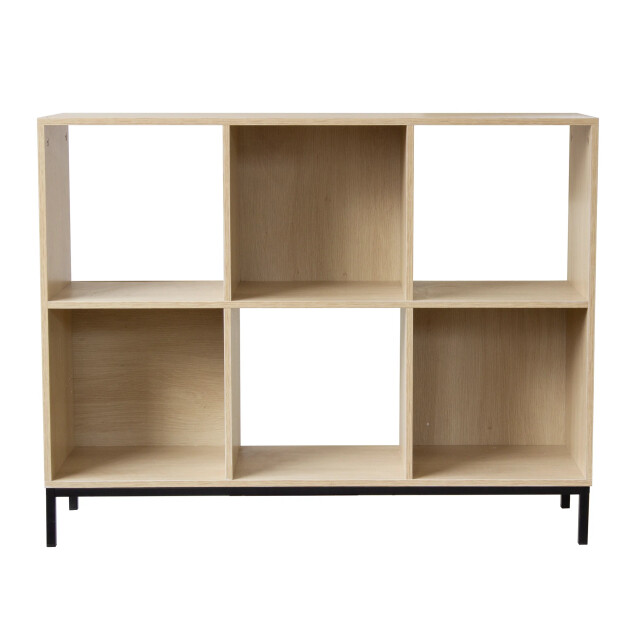 CaliCosy Opbergplank met 6 vakken en metalen voetjes 2931784 large