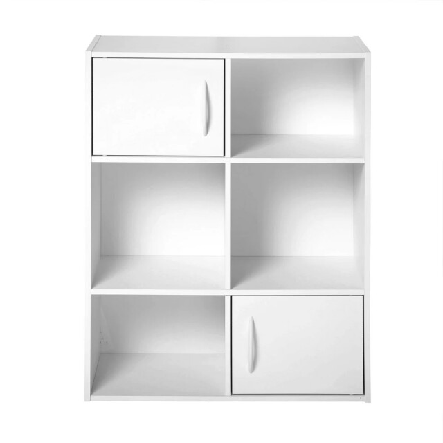 CaliCosy Opbergplank met 6 vakken en 2 deurtjes 2936849 large