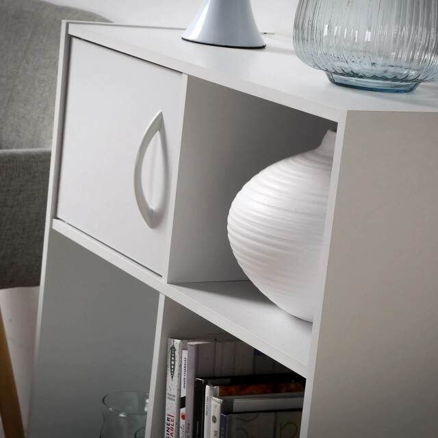 CaliCosy Opbergplank met 6 vakken en 2 deurtjes 2936849 large