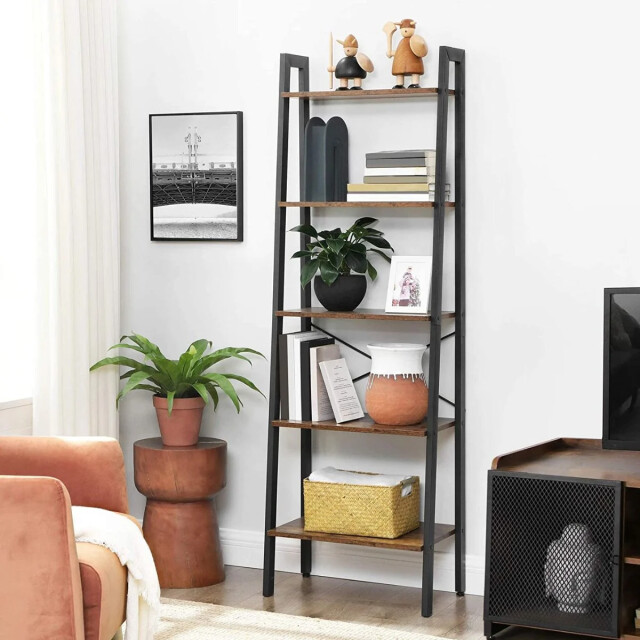 CaliCosy Rek 5 niveaus industriële stijl h172 cm 2930204 large