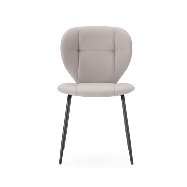 CaliCosy Set van 2 stoelen met zwarte metalen poten l50 cm maura 3078778 large