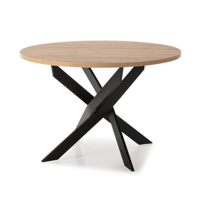 CaliCosy Ronde tafel met witte metalen poten l120 cm ther 3078863 large