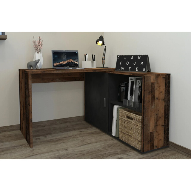 CaliCosy Hoekbureau met verstelbare planken valley 2937030 large