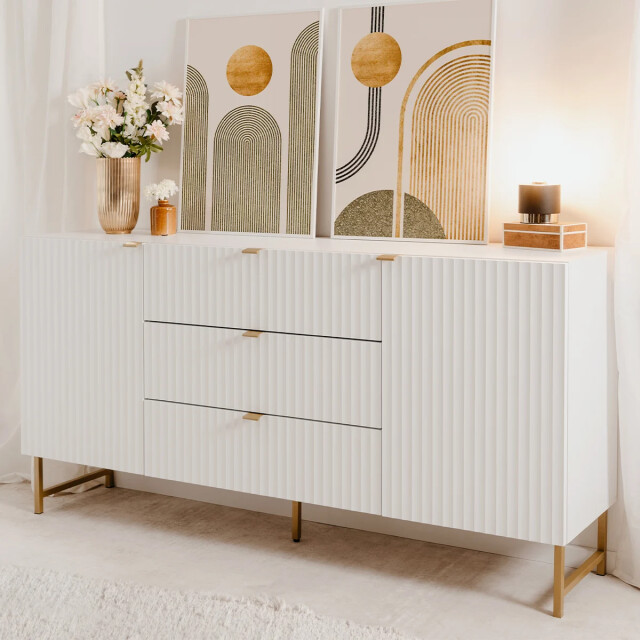 CaliCosy Buffet 2 deuren 3 laden l179 cm glasgow 2930703 large