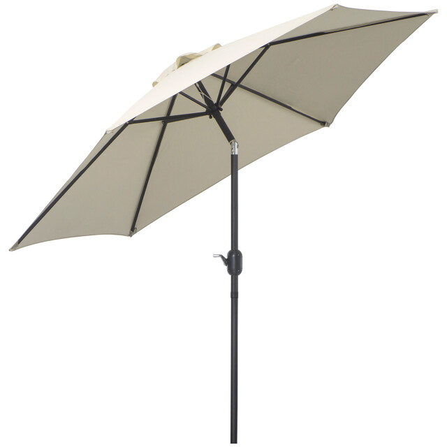 4goodz Outsunny knikparasol met draaihendel aluminium - 3169337 large